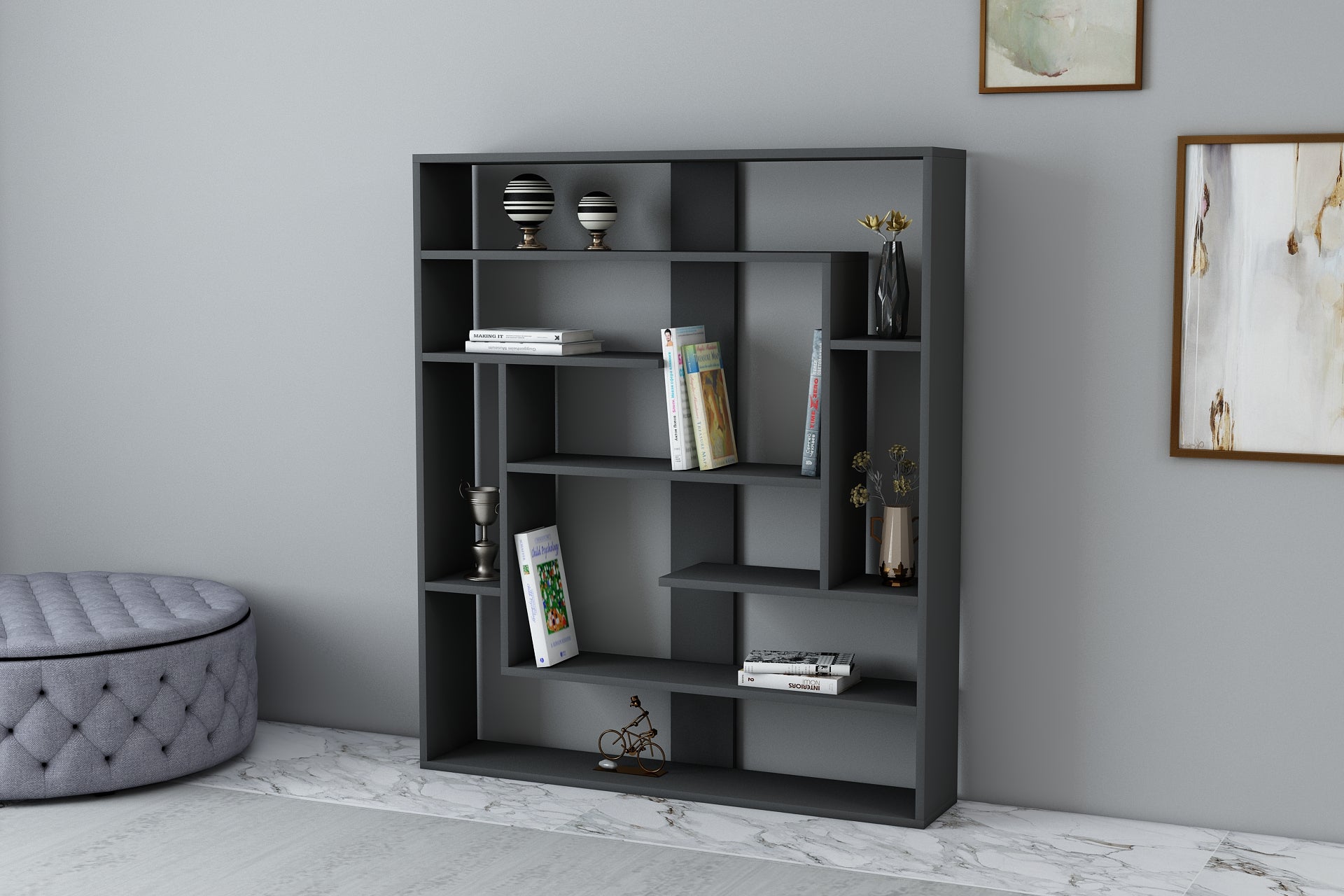 Poseidon Bücherregal