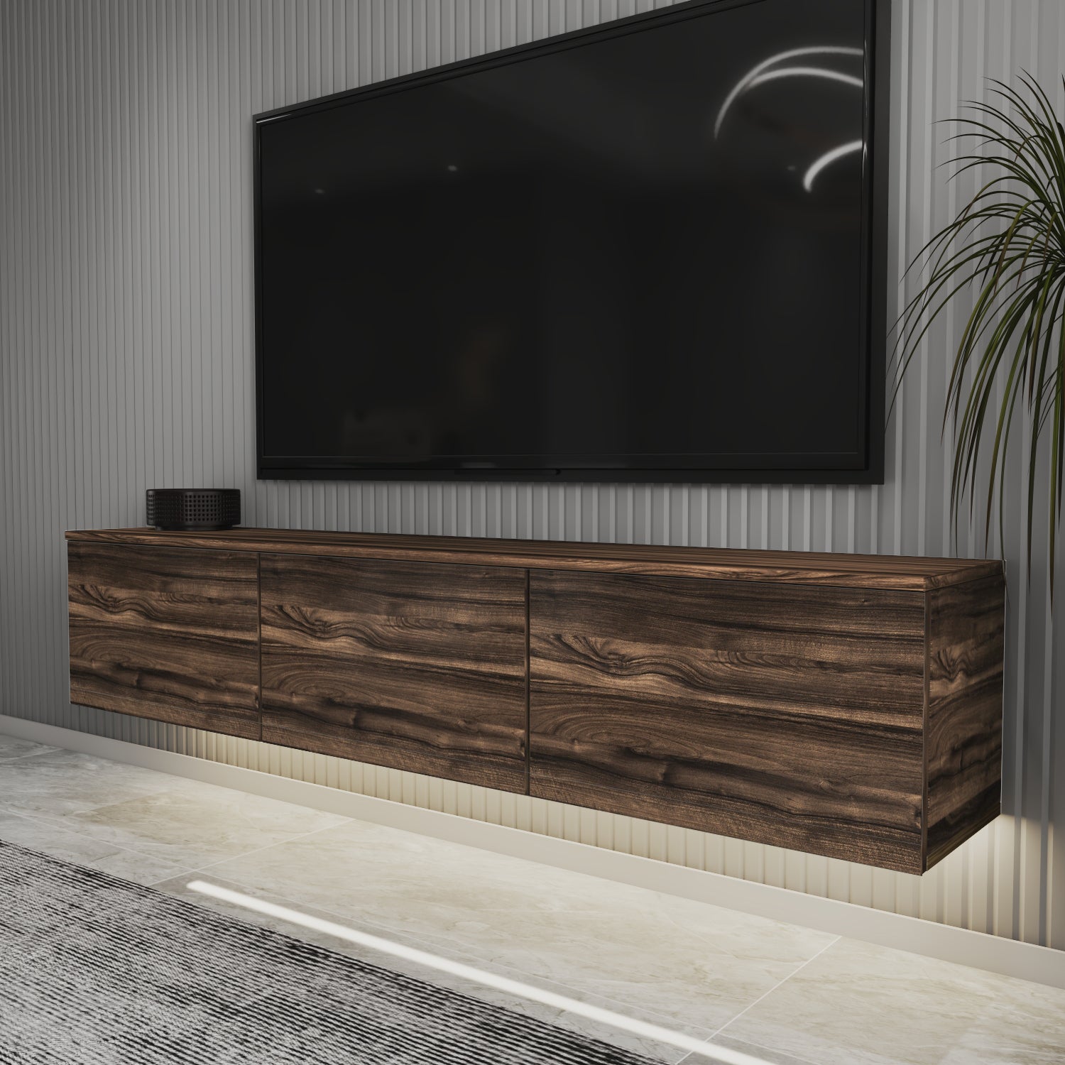 Neon TV-Möbel mit LED-Licht