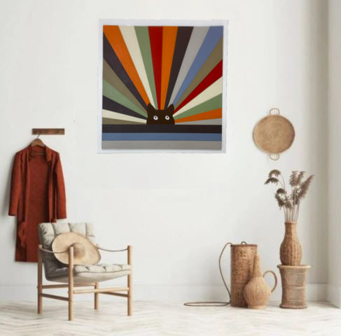 LD Wood - Rainbow Cat