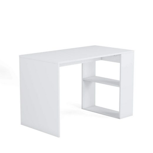 Schreibtisch Industrial Design Eiche Schwarz