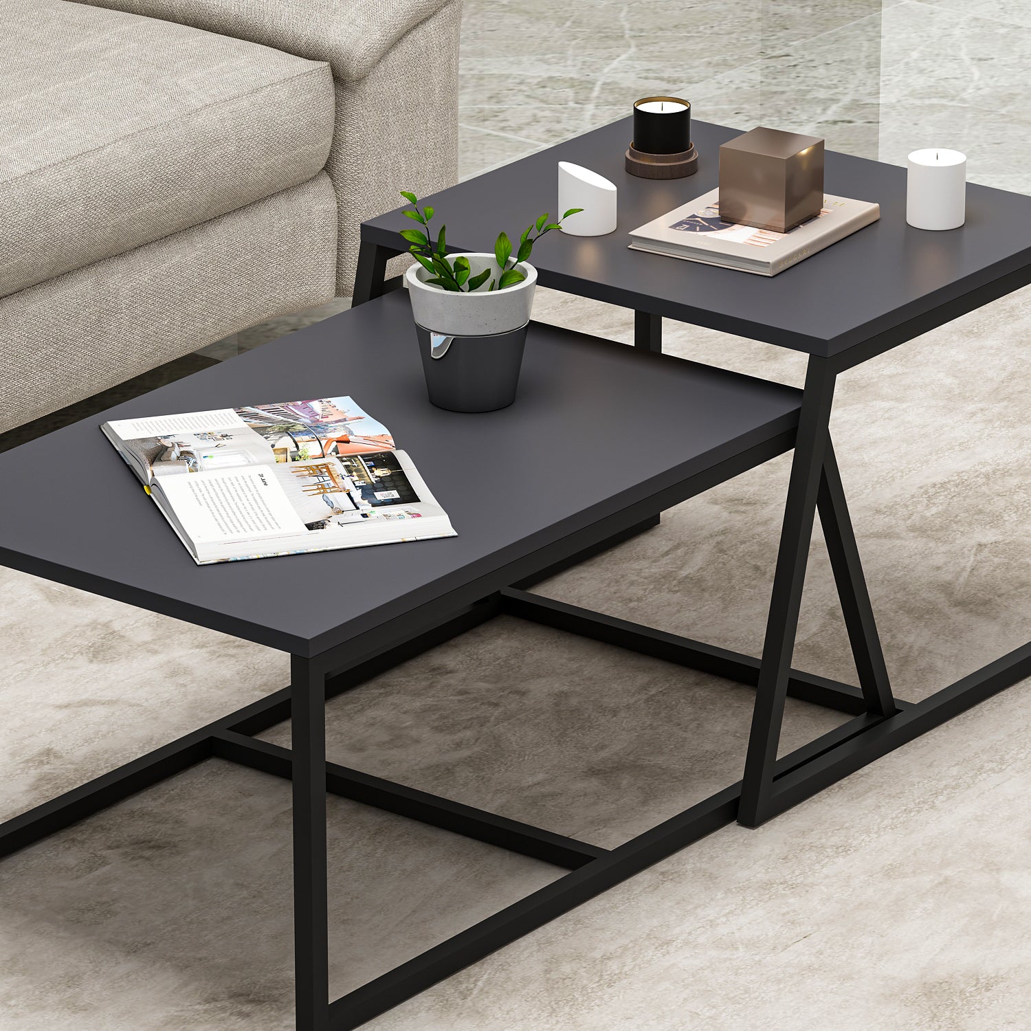 Minimal Couchtisch