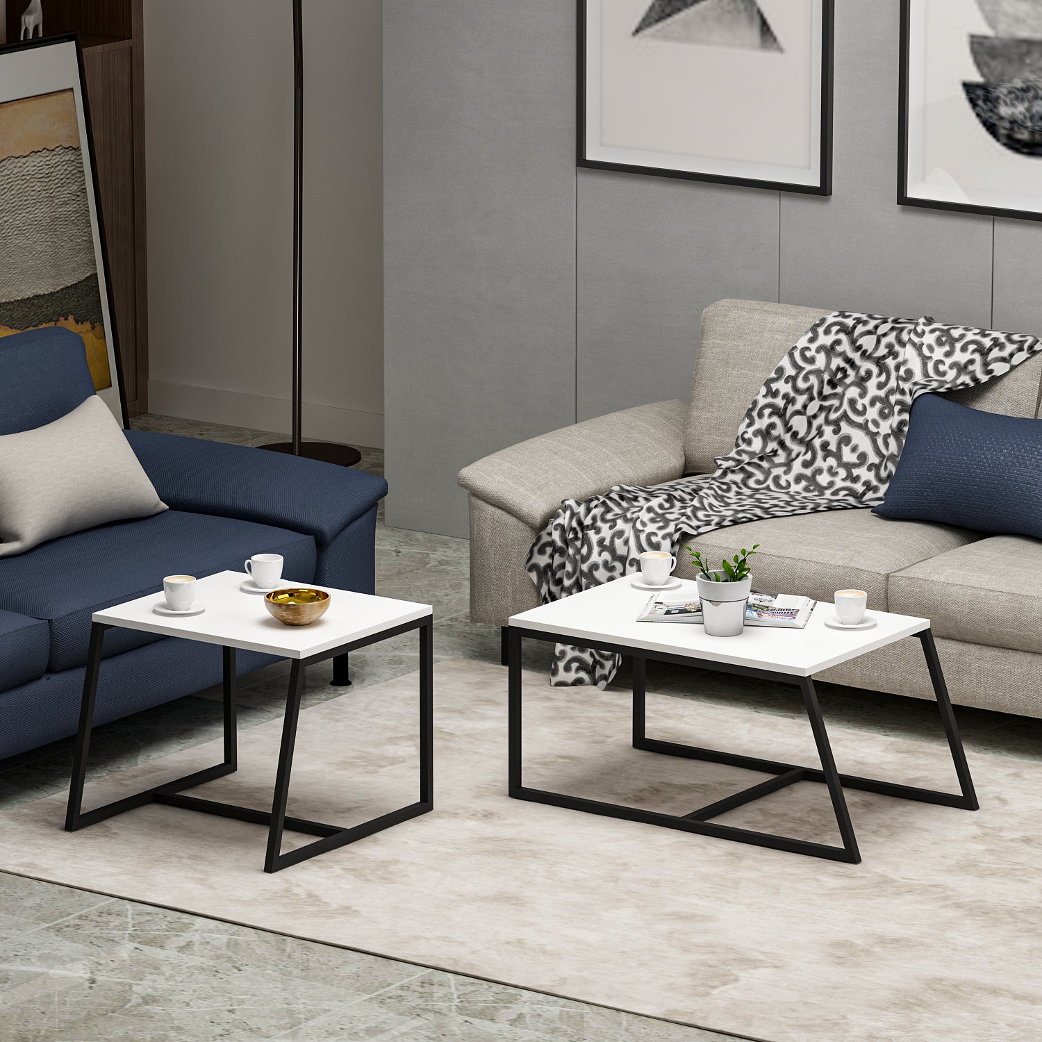 Minimal Couchtisch