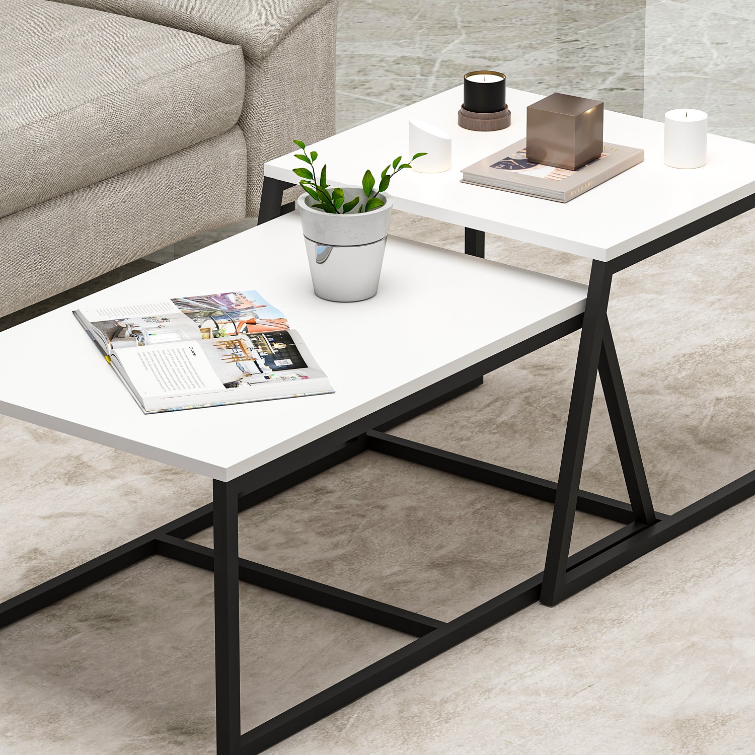 Minimal Couchtisch