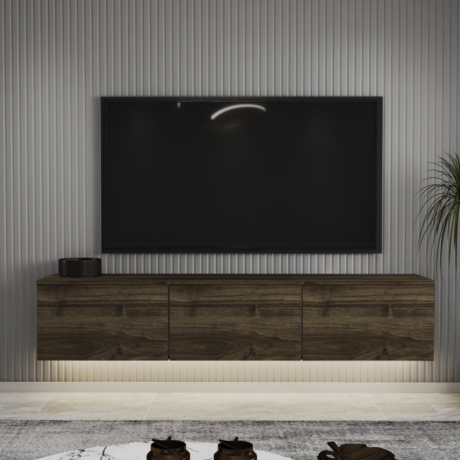 Neon TV-Möbel mit LED-Licht