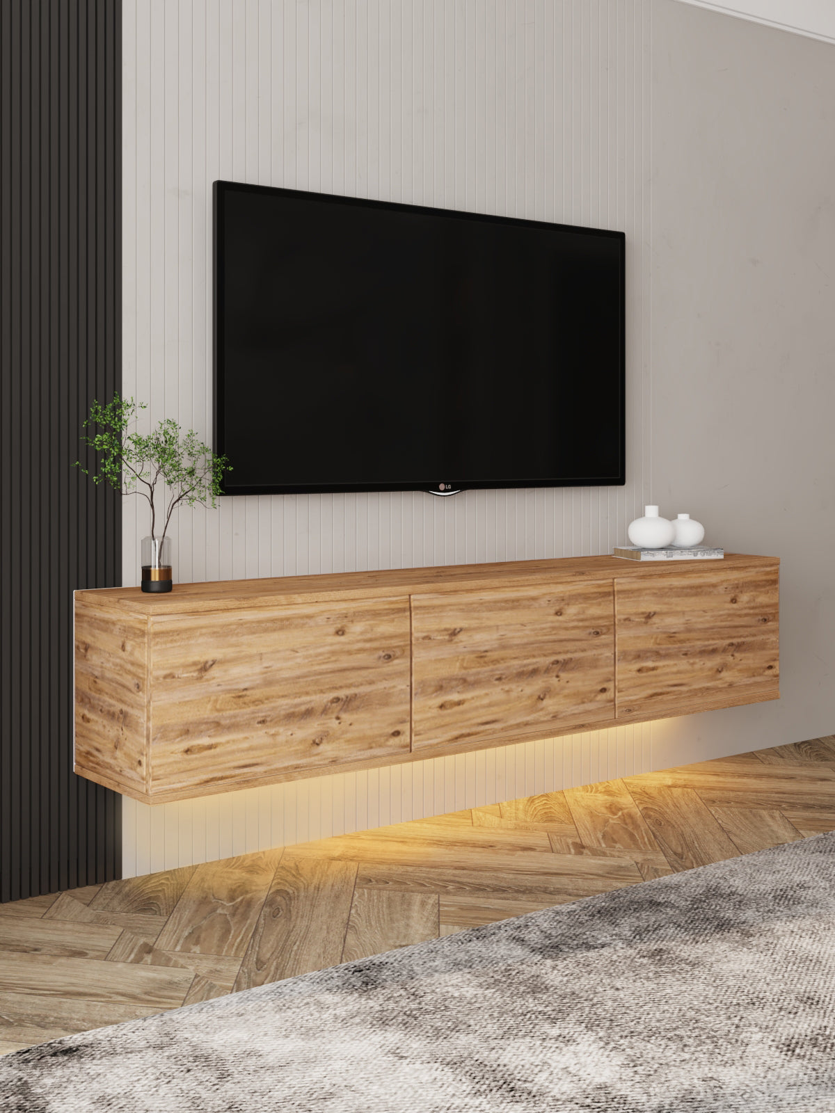 Neon TV-Möbel mit LED