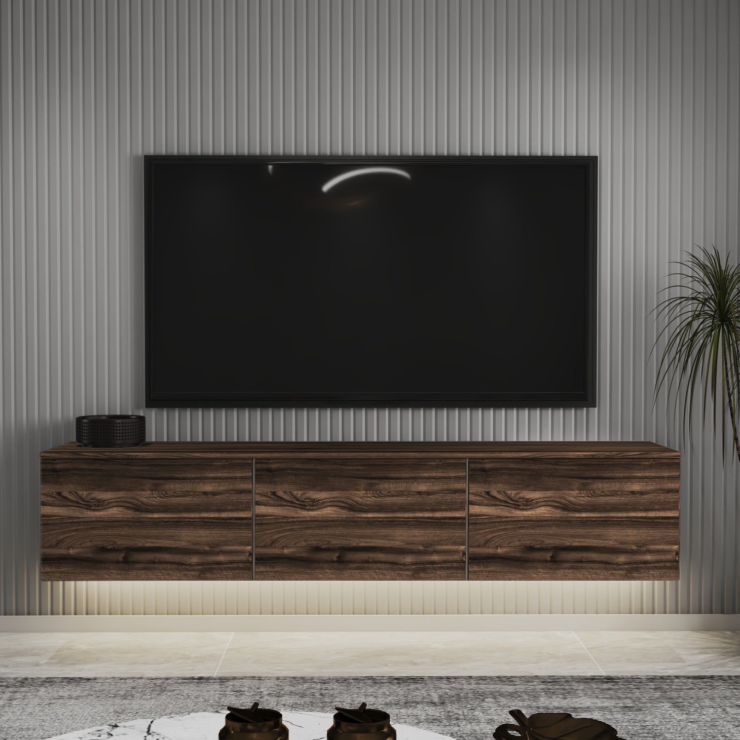 Neon TV-Möbel mit LED-Licht