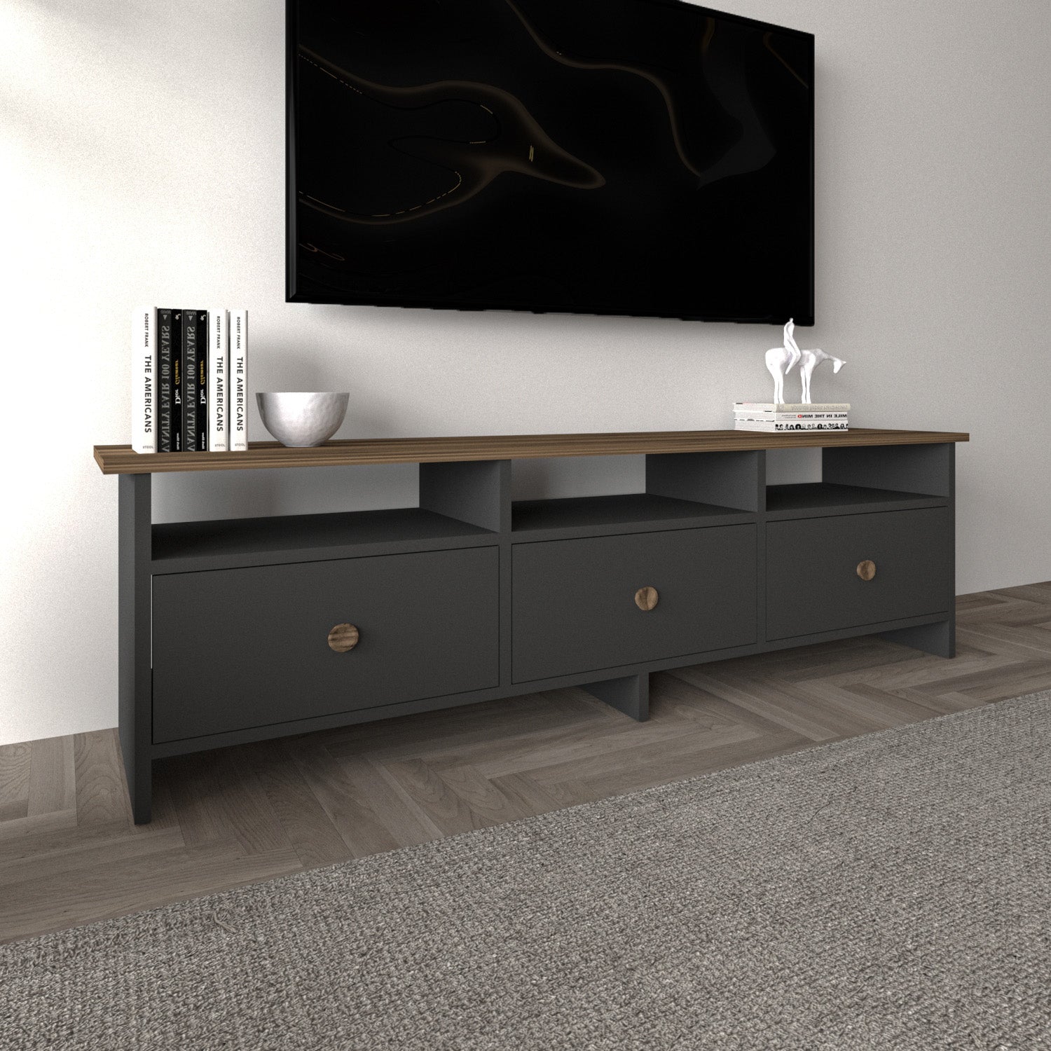 Oslo TV-Ständer in 150/47/36 cm