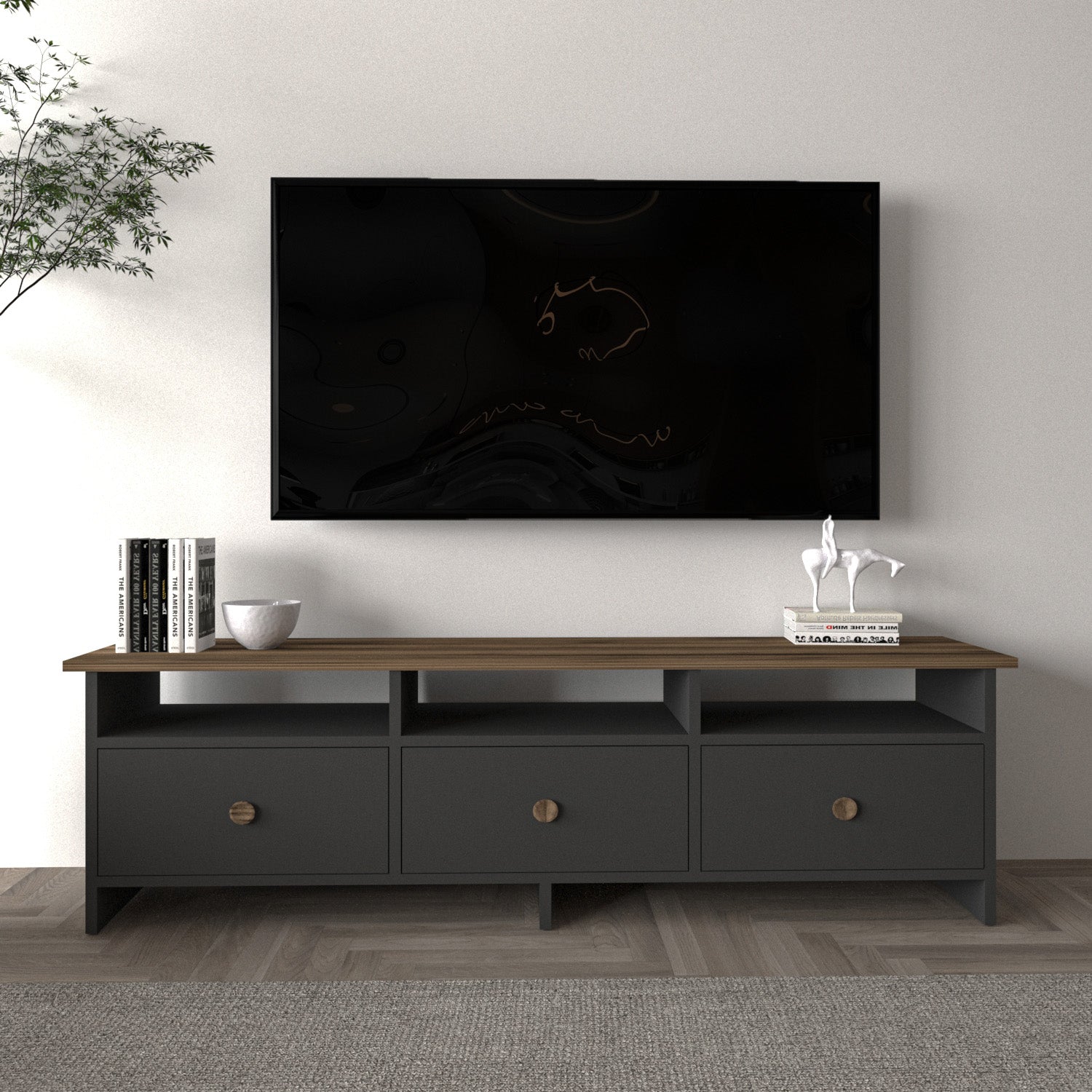 Oslo TV-Ständer in 150/47/36 cm