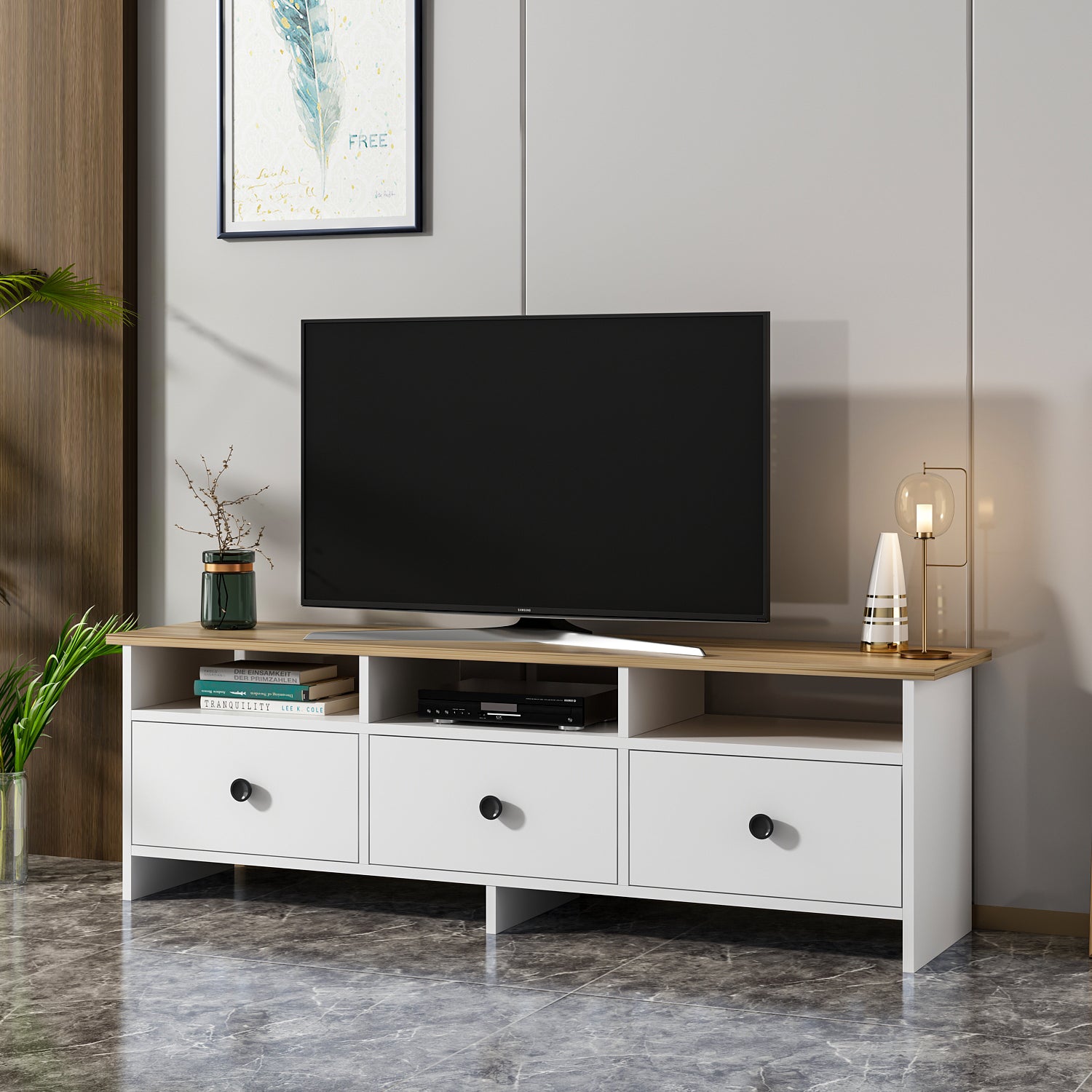 Oslo TV-Ständer in 150/47/36 cm