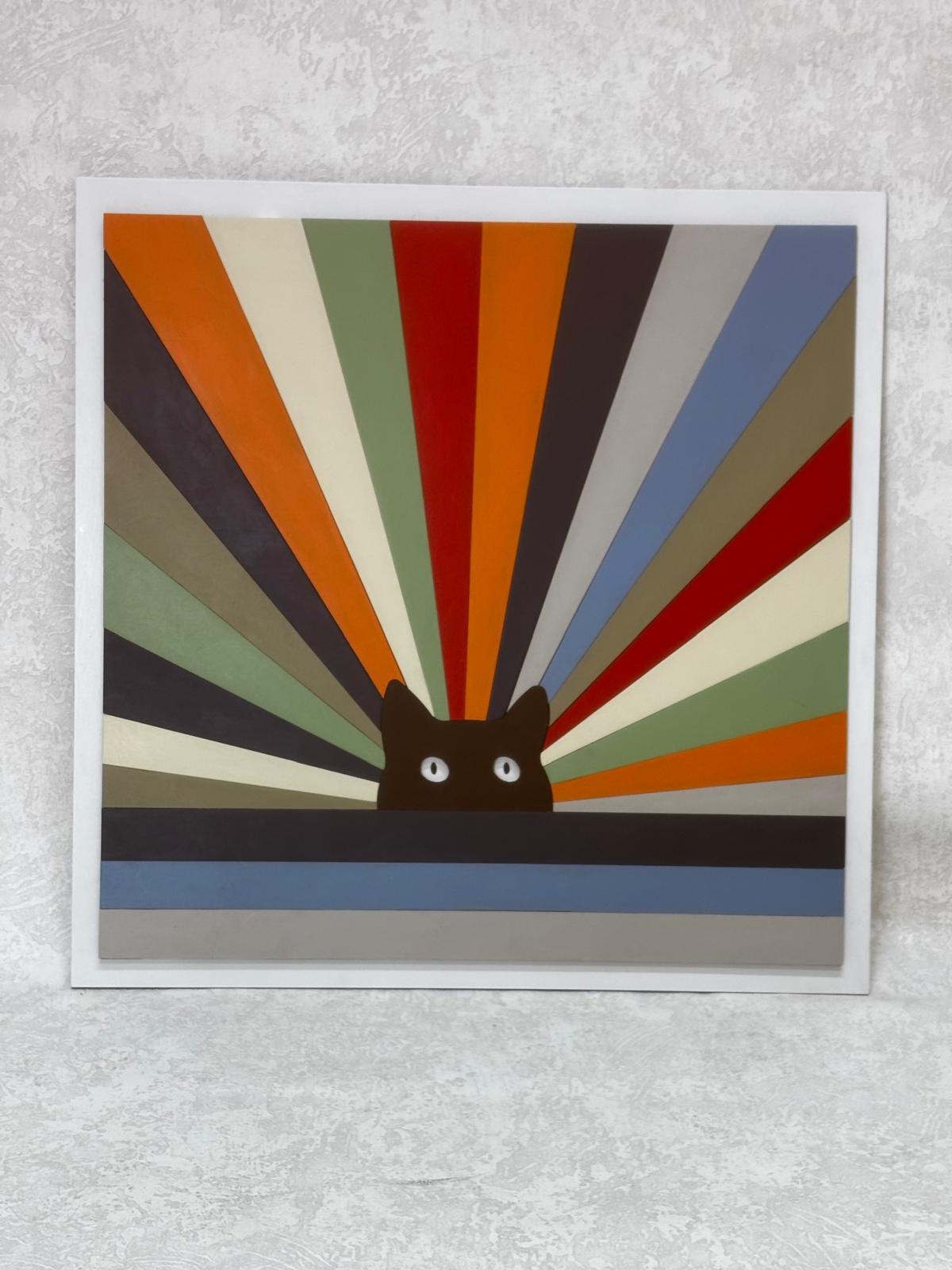 LD Wood - Rainbow Cat