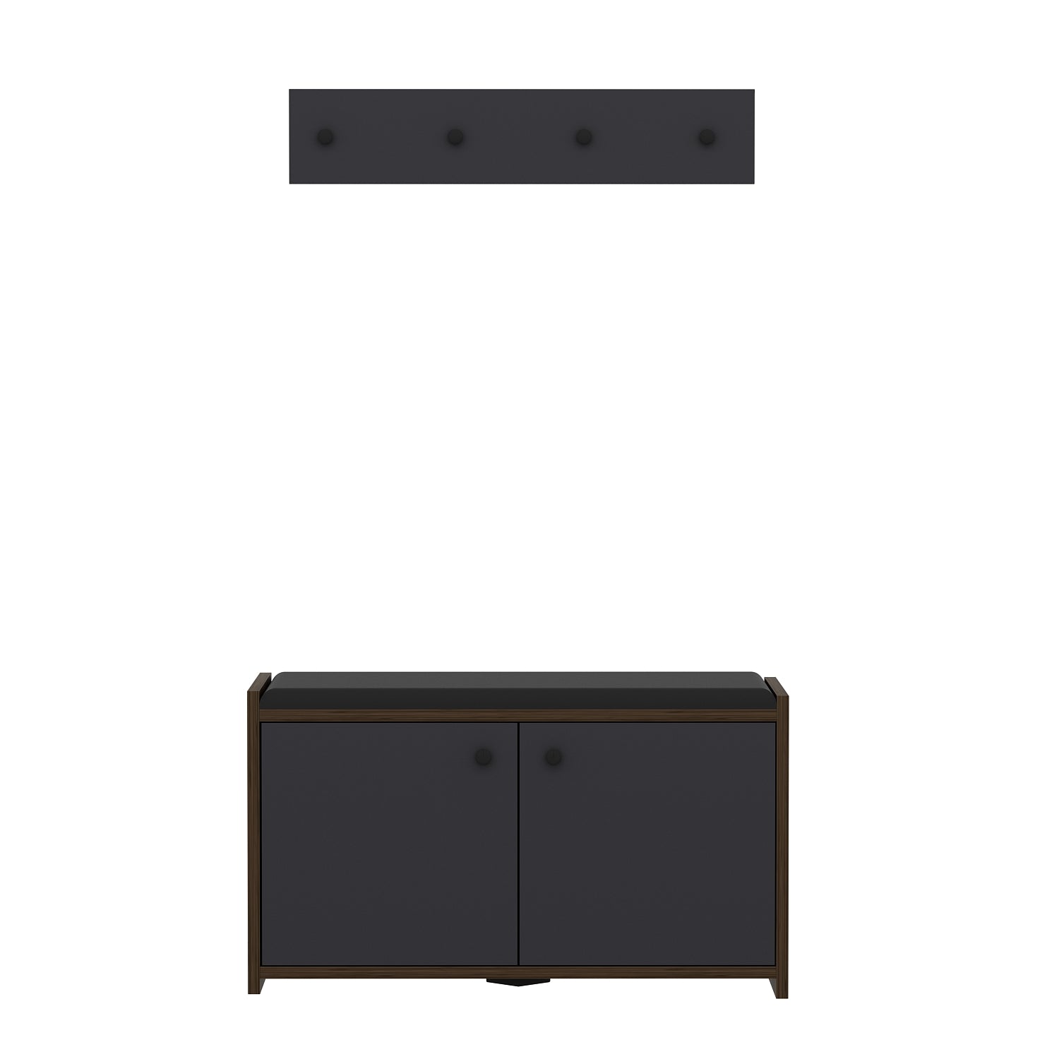 Zen Schuhregal 2-teilig in 80/35/45 cm
