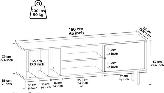 Pietra TV-Schrank